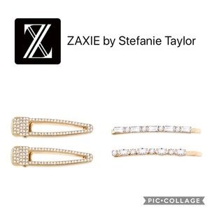 Zaxie by Stefanie Taylor Gold & Sparkle Hair Pins